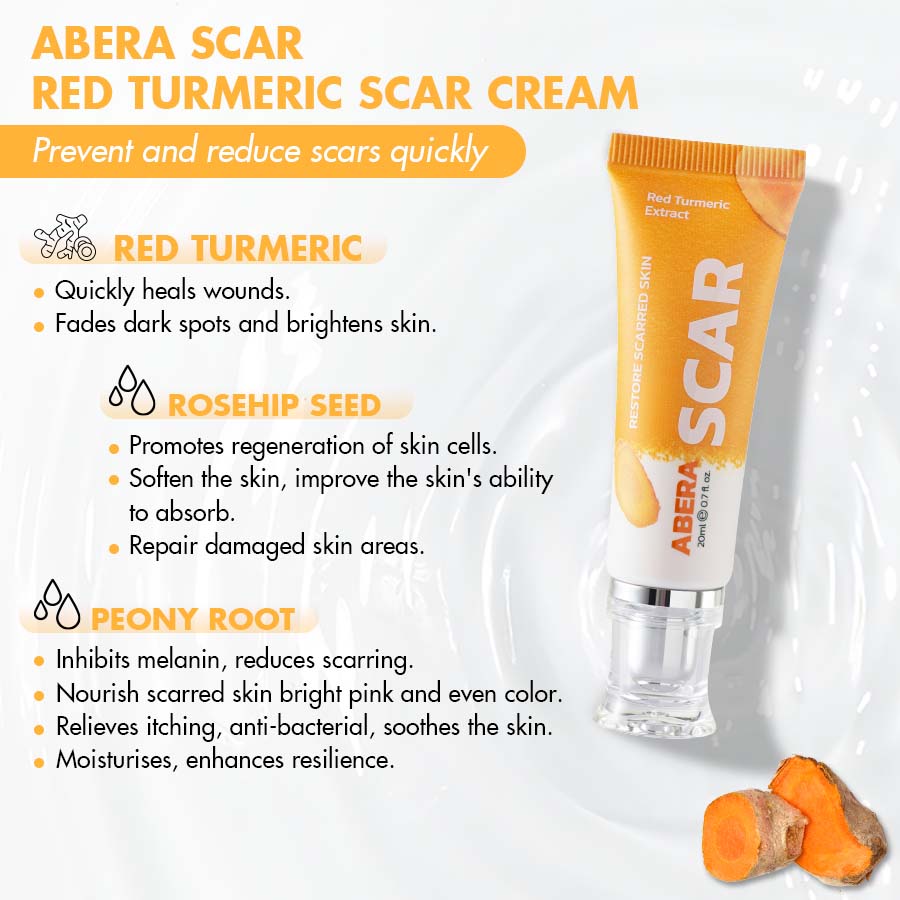 SUPER SALE 50% Abera Scar Red Turmeric Cream - CS