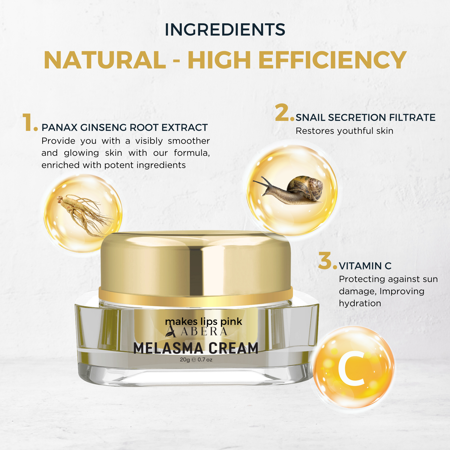 Abera Melasma Cream - Abera NQ