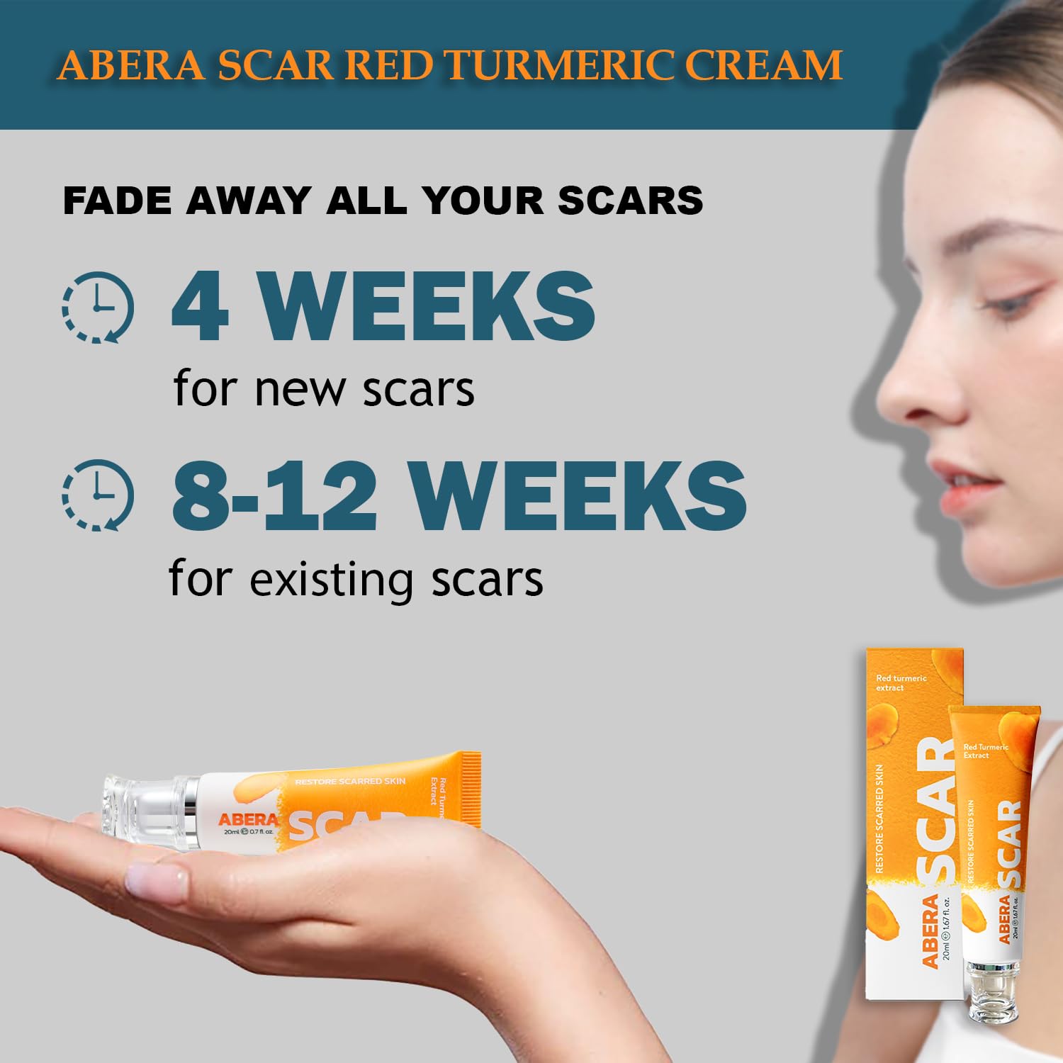 Abera Scar Red Turmeric Cream Limited