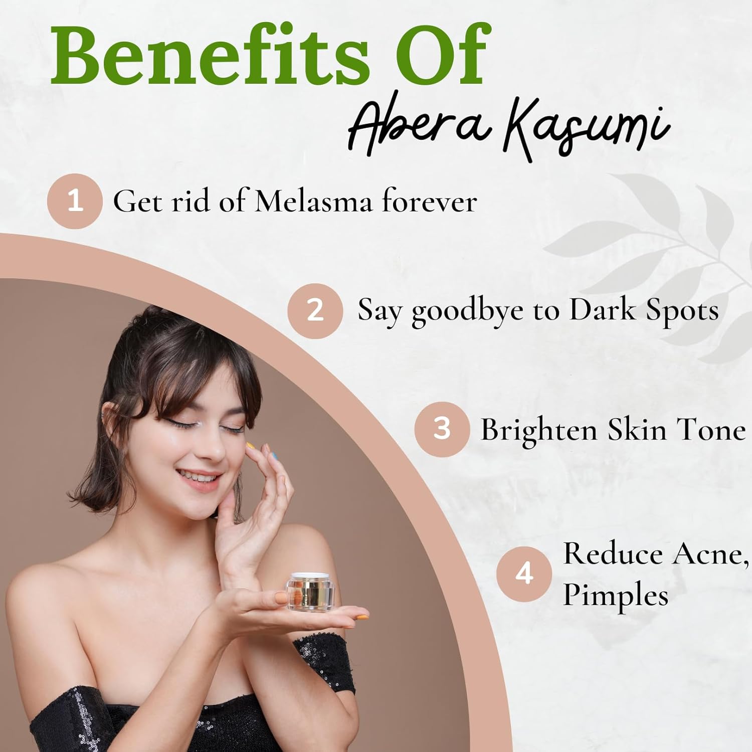 Kasumi Cream & Melasma Serum