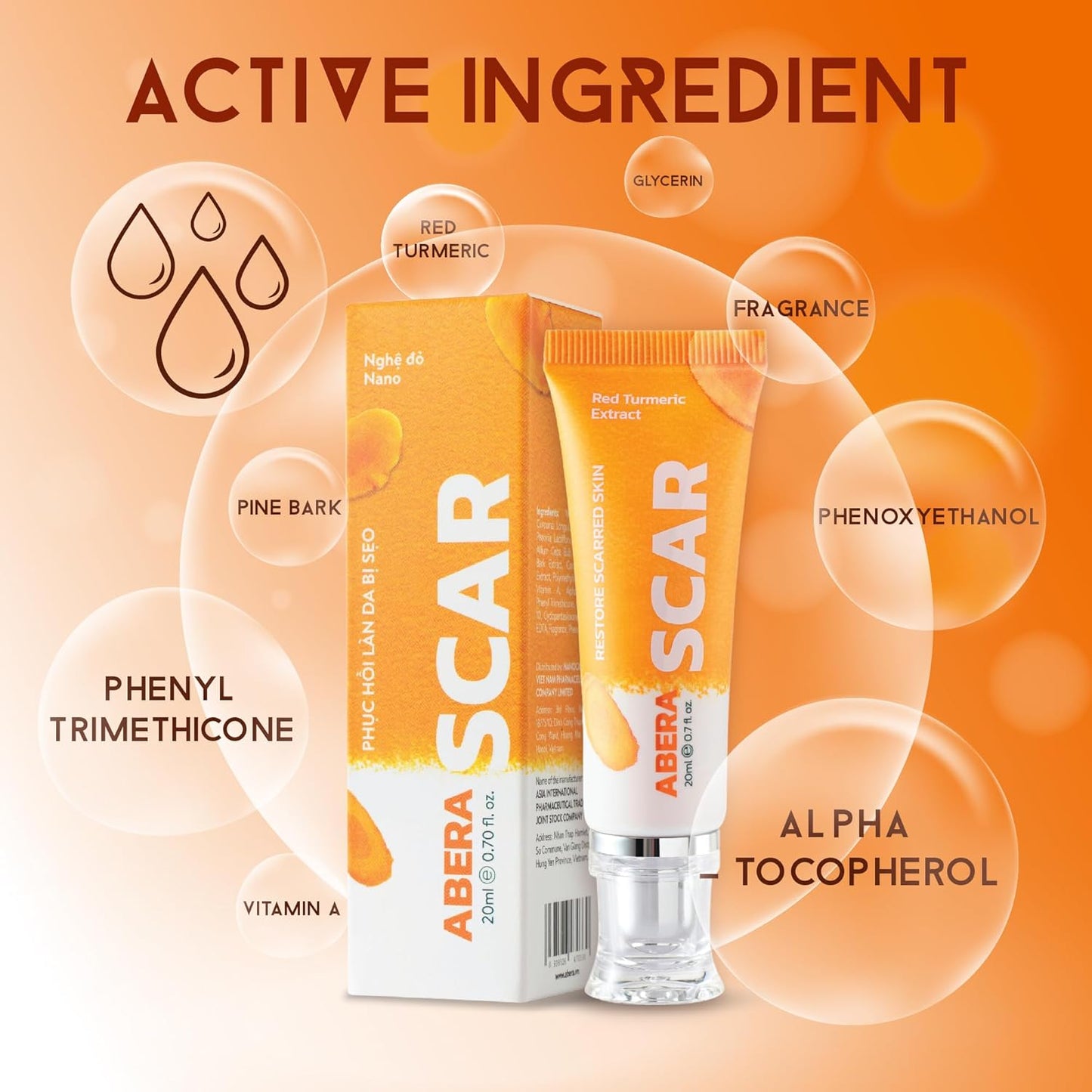 Abera Red Turmeric Scar Removal Cream