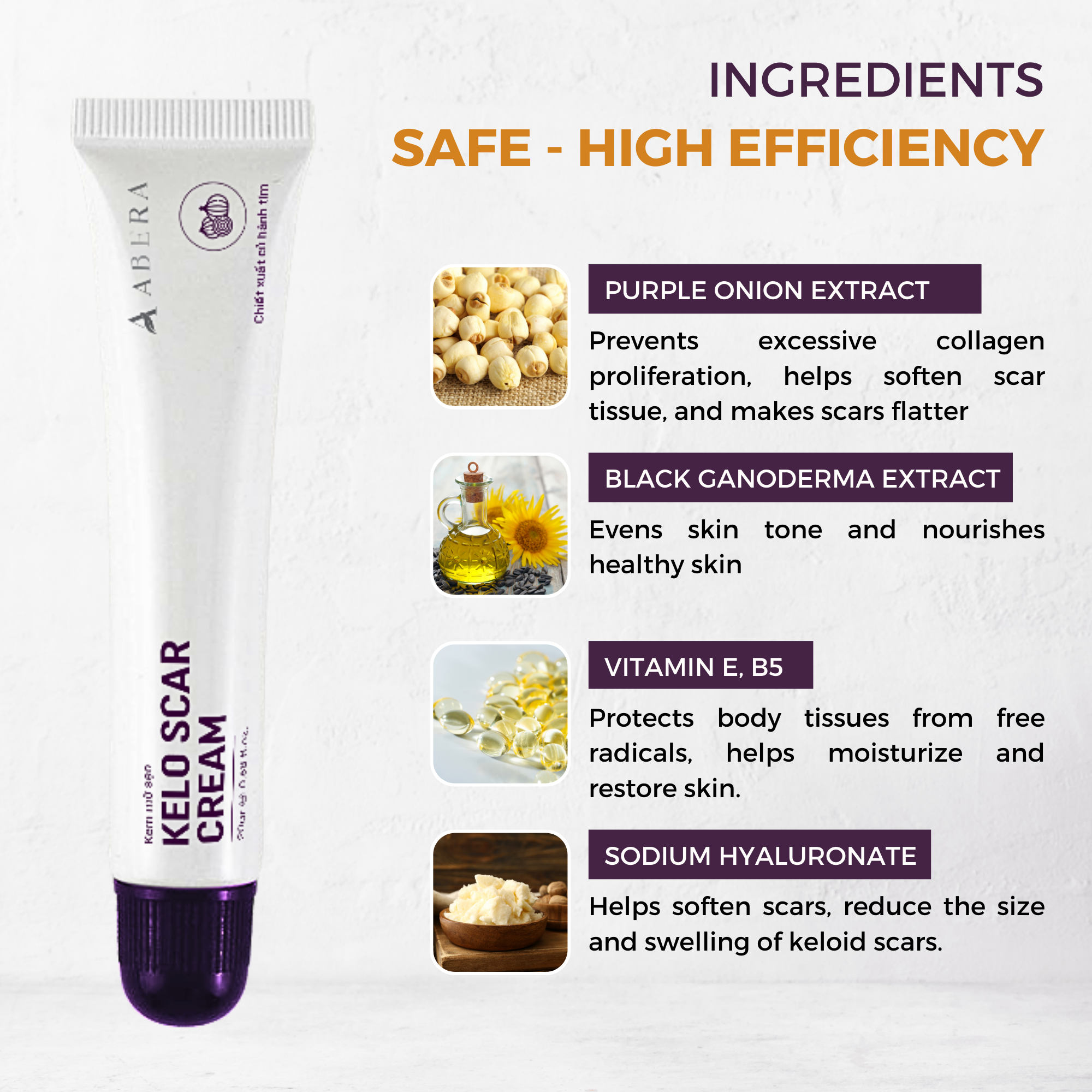 Abera Kelo Scar Cream - Best Seller - US