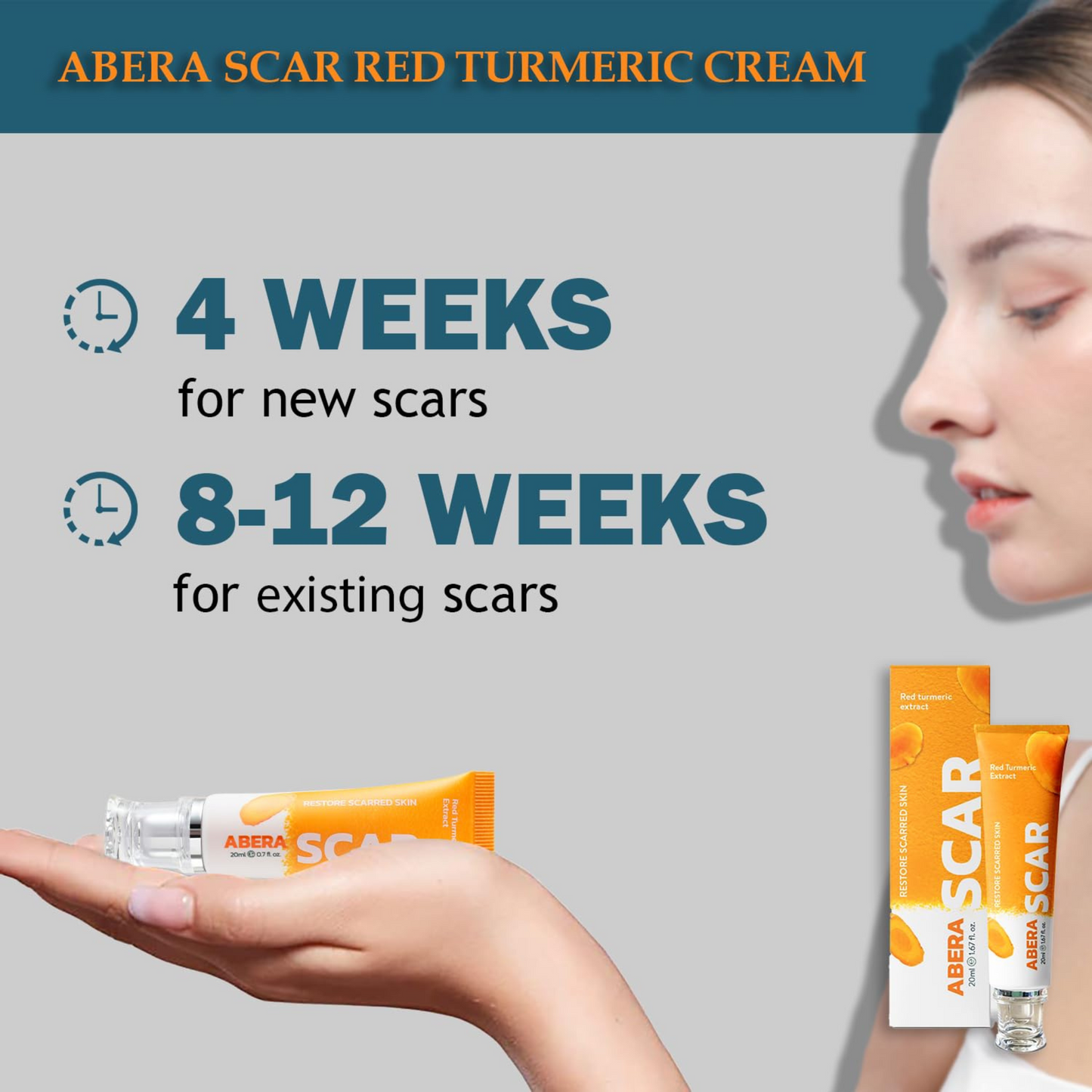 Abera Red Turmeric Scar Removal Cream