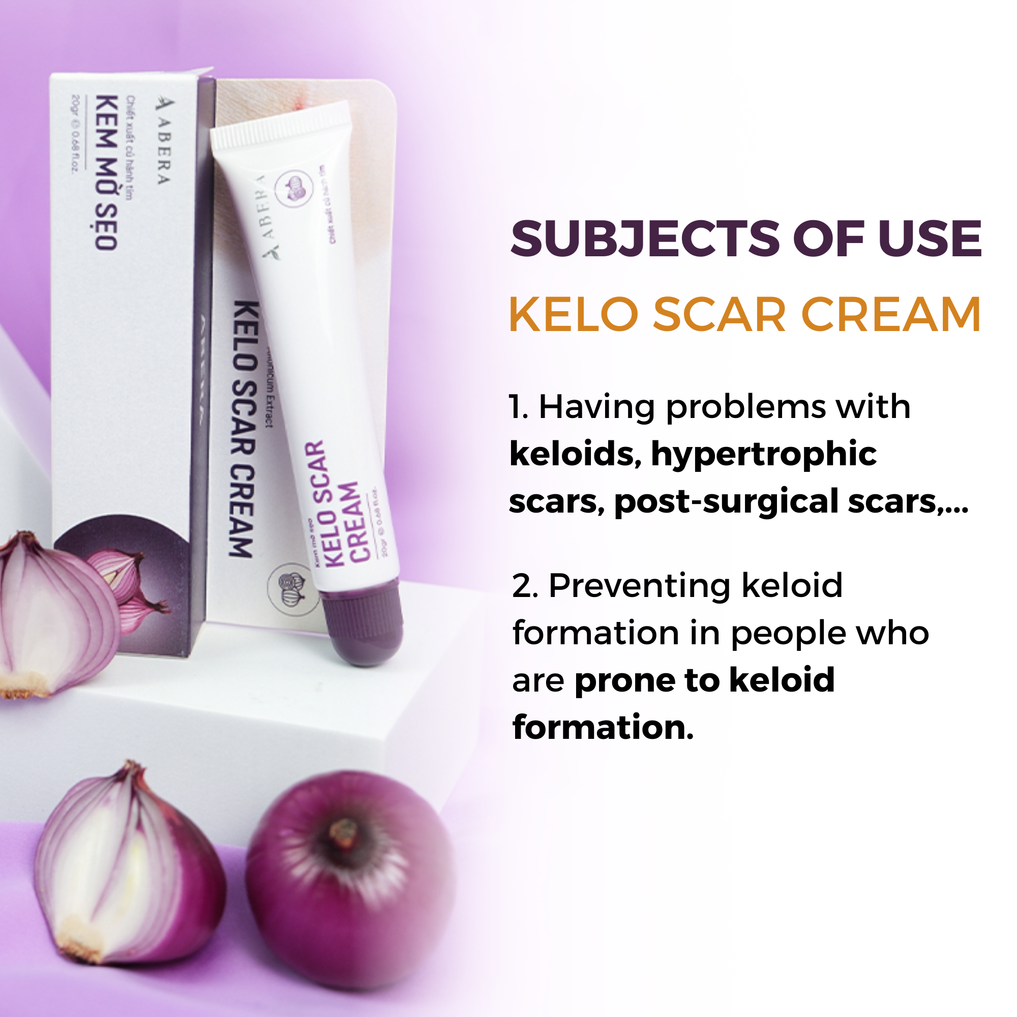 Abera Kelo Scar Cream - Best Seller - US