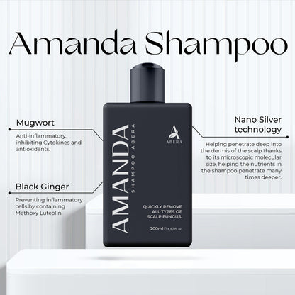 Amanda Abera Shampoo - Treat dandruff, scalp fungus for men - Scalp Man