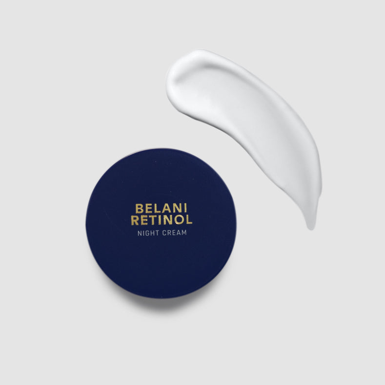Belani Retinol Anti-Pigment | 0.5% Retinol + 2% Niacinamide Moisturizer, Anti-Aging Cream for Deep Wrinkles &amp; Fine Lines | Night Care Cream | KI1