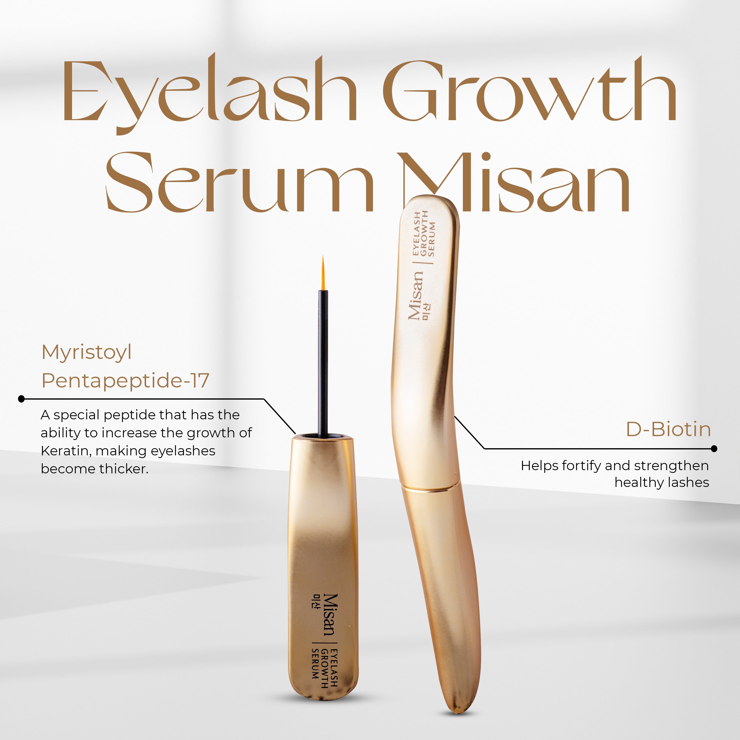 SUPER SALE 50% Eyelash Growth Serum Misan Abera - CS