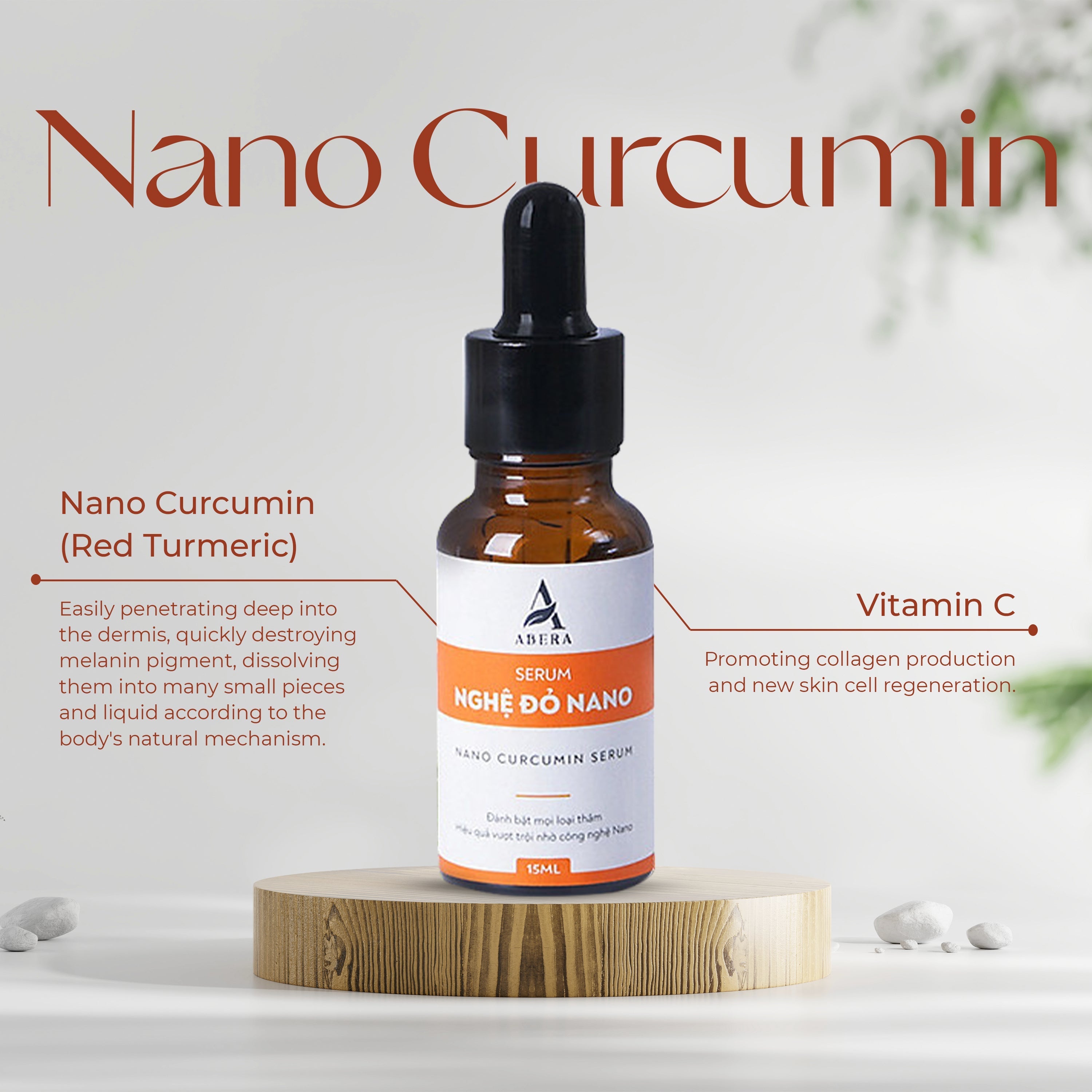 SUPER SALE 50% Abera Nano Curcumin Serum - CS