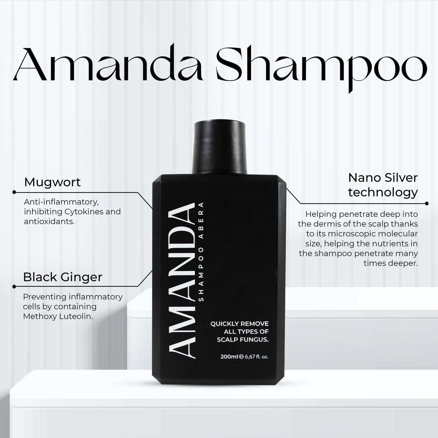 Amanda Abera Shampoo &amp; Vera Abera Hair Serum - Abera DNS