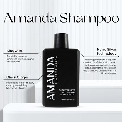 Amanda Abera Shampoo &amp; Vera Abera Hair Serum - Abera DNS