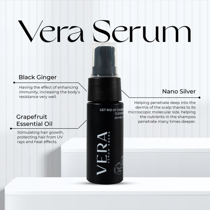 Vera Abera Hair Serum - Anti-Dandruff and Hair Growth Stimulating