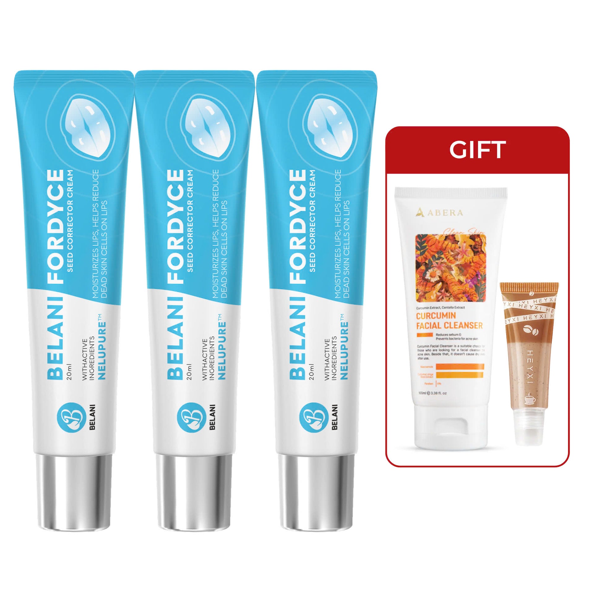 Belani Fordyce Lip Acne Cream - Reduce Fordyce, smooth lip - 20ml