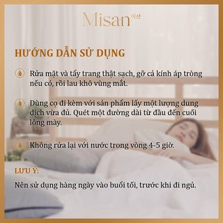 Tinh chất dưỡng mi Misan Abera LLTA