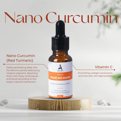 Abera Nano Curcumin Serum - Reducing Dark Spot, Acne Bruise Relief, Nourishing and Whitening The Skin