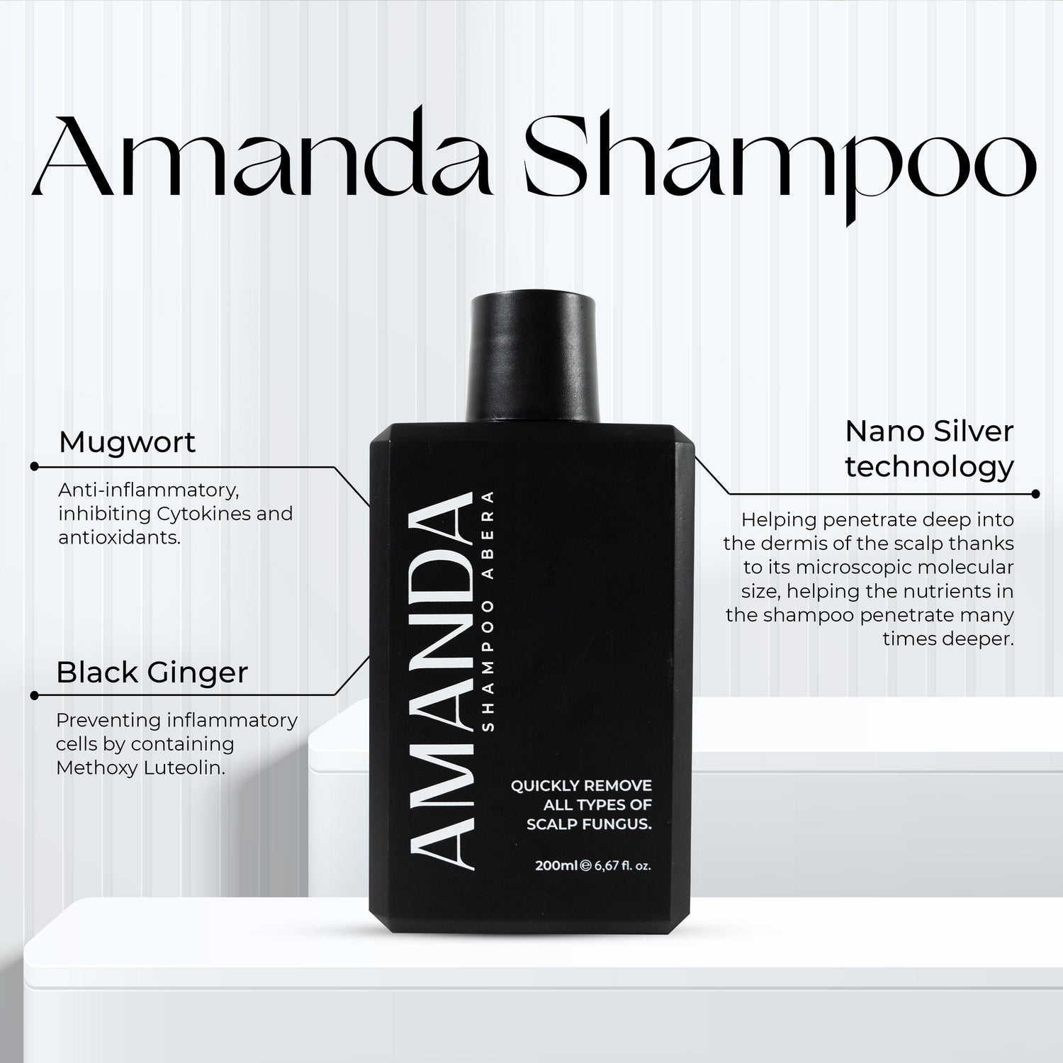 Amanda Abera Shampoo &amp; Vera Abera Hair Serum - Made by Vietnamese