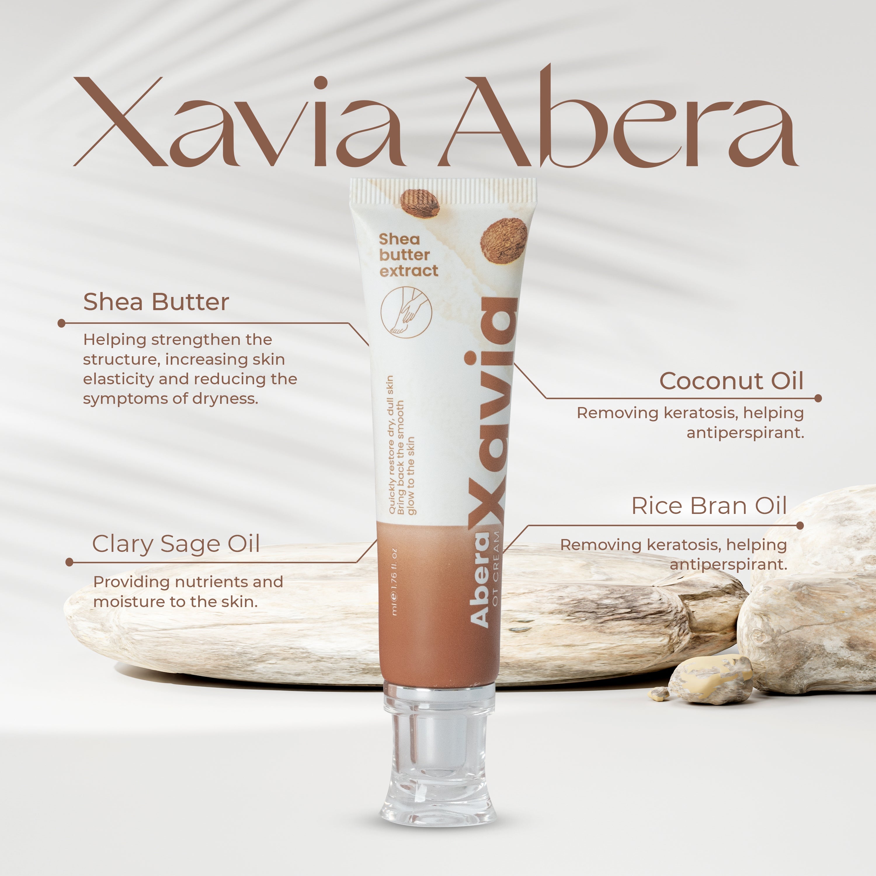 Xavia Cracked Heel Cream - Foot Care, Repairing Dry Cracked Heel, Moisturizing and Regenerating New Skin