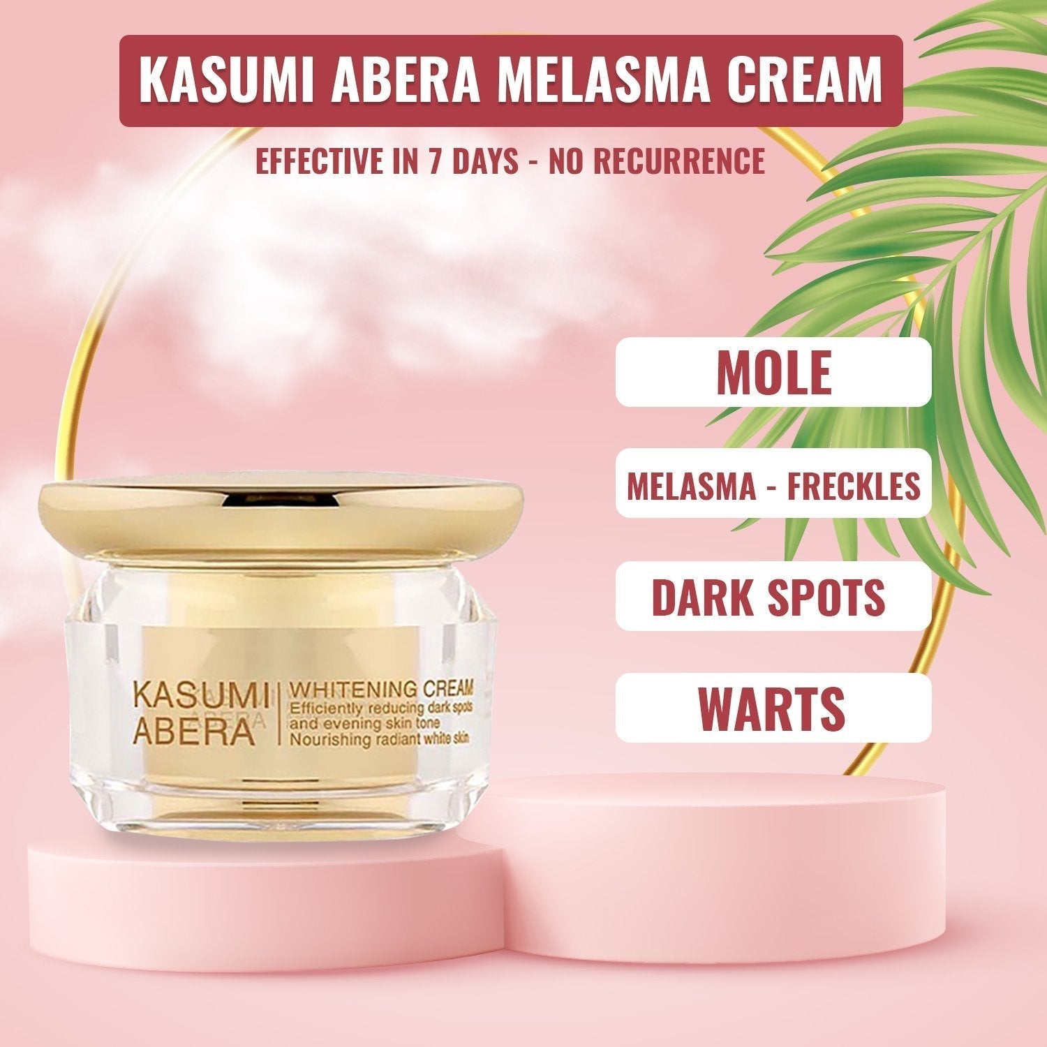 [SALE 70% Abera 1st Birthday] Kasumi Abera Cream - TA01
